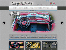 Tablet Screenshot of carpitstudio.hu